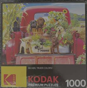 lot 47 image: Kodak Preimum 1000 Piece Puzzle - New