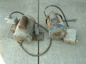 lot 233 image: Electric Motors x2