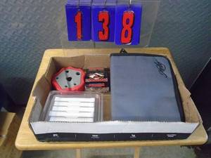 lot 138 image: Flat of Kimber soft case & misc. As shown.