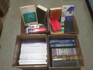lot 13 image: (EW7) 4 Boxes of Assorted Books...