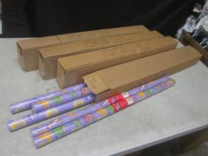 lot 32 image: (EW3) 24 Rolls of Gift Wrap Land Be...