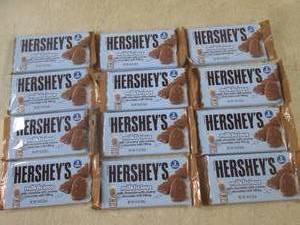lot 54 image: (B-1) 12 Hersheys 2-Bar Milklicious...