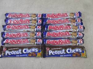 lot 158 image: (B-1) 12 Count Mostly Baby Ruth 2pc...