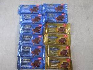 lot 167 image: (B-1) 12 Ghirardelli Chocolate Past...