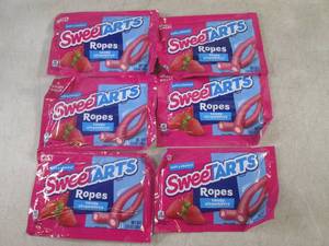 lot 176 image: (B-2) 6 Share Pack Bags of Sweetart...