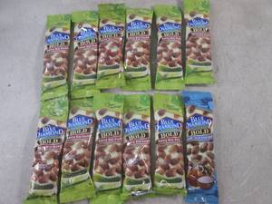 lot 183 image: (B-3) 12 Bags of Blue Diamond Flavo...
