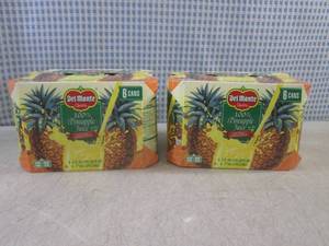 lot 190 image: (B-2) 2 - 6-Packs of Del Monte Pine...
