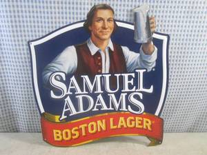 lot 68 image: (G-1) Samuel Adams Boston Lager Tin...