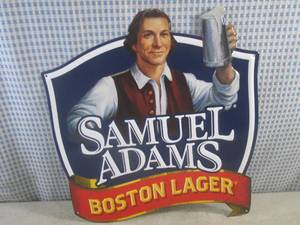 lot 69 image: (G-1) Samuel Adams Boston Lager Tin...
