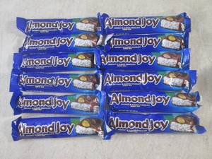 lot 193 image: (B-2) 12 Almond Joy Candy Bars Past...