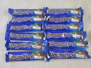 lot 194 image: (B-2) 12 Almond Joy Candy Bars Past...