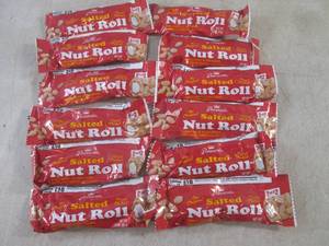 lot 195 image: (B-1) 12 Salted Nut Rolls Past Date...