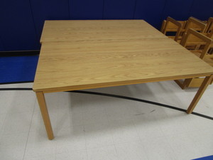 lot 23 image: (2) Tables 3x6x29