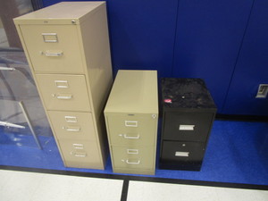 lot 29 image: (3) File Cabinets