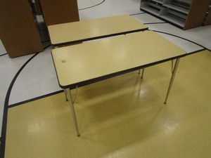 lot 41 image: (2) Tables 2x4x30