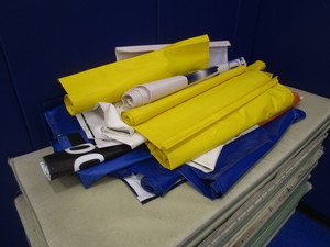 lot 71 image: Misc Banners (see pics)