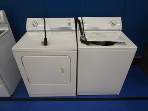 lot 127 image: Amana Washer & Electric Dryer