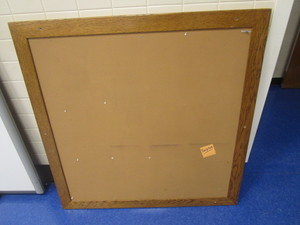 lot 131 image: Bulletin Board 4x4