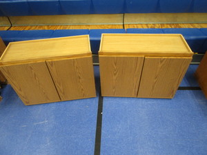 lot 140 image: (2) Upper Cabinets 13x30x2