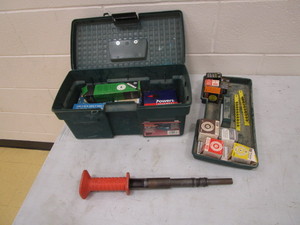 lot 147 image: Remington Ramset Fastener wCharges, Fasteners & Toolbox