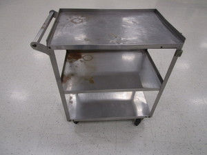 lot 194 image: Stainless Steel Cart