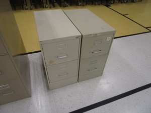 lot 199 image: (2) File Cabinets