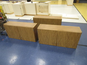 lot 252 image: (3) Cabinets 13x2x4