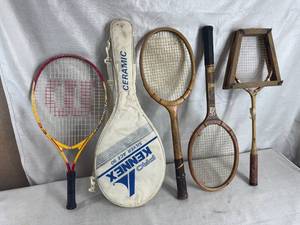 lot 24 image: Tennis Rackets