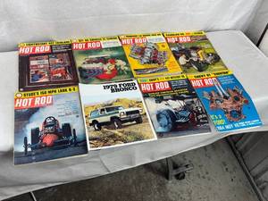 lot 43 image: Hot Rod Car Magazines and 1979 Ford Bronco Brochure