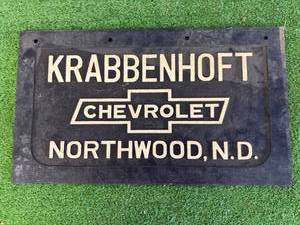 lot 4 image: NOS Krabbenhoft Chevrolet Northwood ND Mudflap