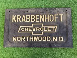 lot 5 image: NOS Krabbenhoft Chevrolet Northwood ND Mudflap