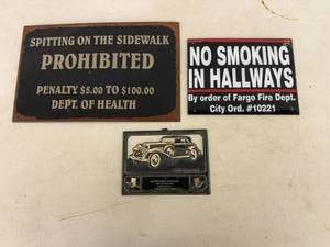 lot 28 image: Signs