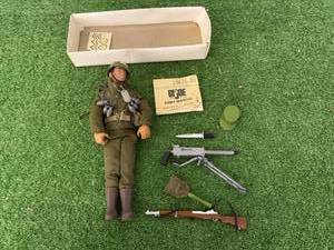 lot 71 image: G I Joe Action Soldier With Extras