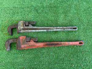 lot 126 image: Pipe Wrenches