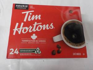 lot 50 image: Keurig Tim Horton 24 K Cups Arabica...