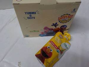 lot 69 image: Earths Best 6 pouches Strawberry B...