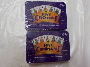 lot 86 image: 2 Five Crowns Rummy Style Card Game...