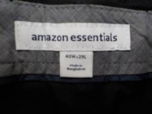 lot 88 image: Amazon Essentials Dress Pants size ...