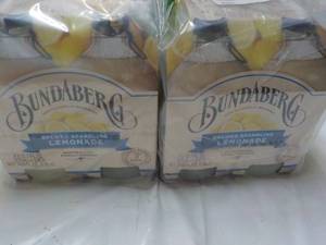 lot 104 image: 2 packs Dundaberg Australian Lemona...