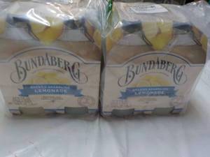 lot 105 image: 2 packs Dundaberg Australian Lemona...