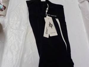 lot 123 image: Gidi Boho Yoga Pants size  Black...
