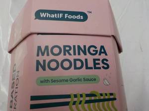 lot 126 image: Moringa Noodles with Sesame Garlic ...