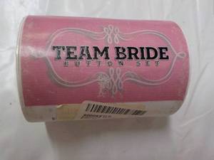 lot 145 image: Team BRIDE Bachelorette Party Butto...