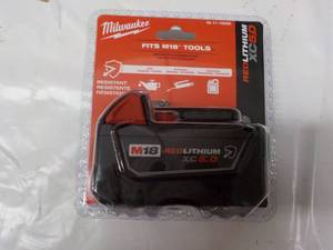 lot 183 image: Milwaukee Red Lithium XC5.0 Fits M1...