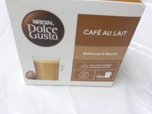 lot 202 image: Nestle Dolce Gusto 16 pods Caf au...