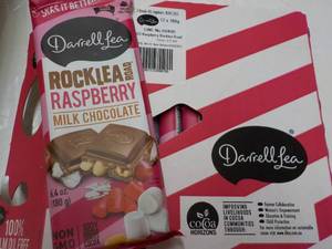 lot 218 image: 12 ct box Darrell Lea Rocklead Rasp...