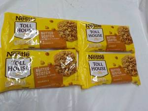 lot 220 image: 4 bags Nestle Butterscotch 11 oz Mo...