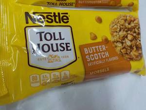 lot 225 image: 4 bags Nestle Butterscotch 11 oz Mo...