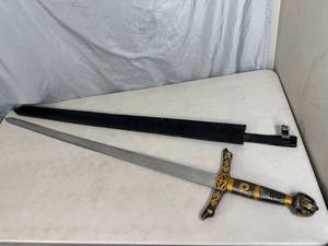 lot 22 image: 50 inch Sword with Sheath
