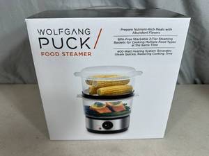 lot 31 image: New Wolfgang Puck Food Steamer